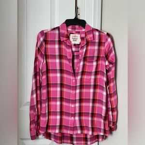 Juniors long sleeve button down shirt 👚